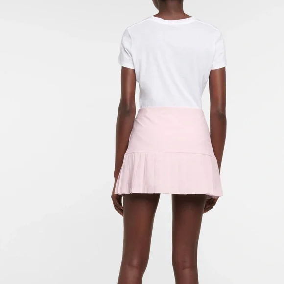 TORY BURCH SPORT Pink Pleated Miniskirt - Picture 2 of 10